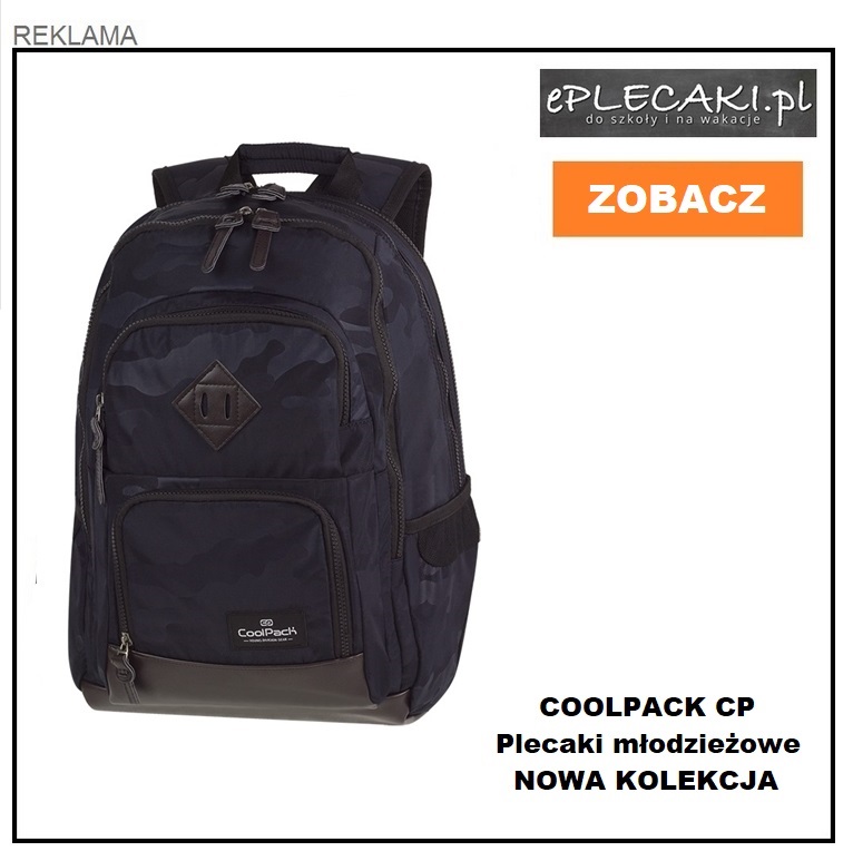 Jaki plecak wybrać do szkoły? Polecamy plecaki CoolPack CP dla młodzieży